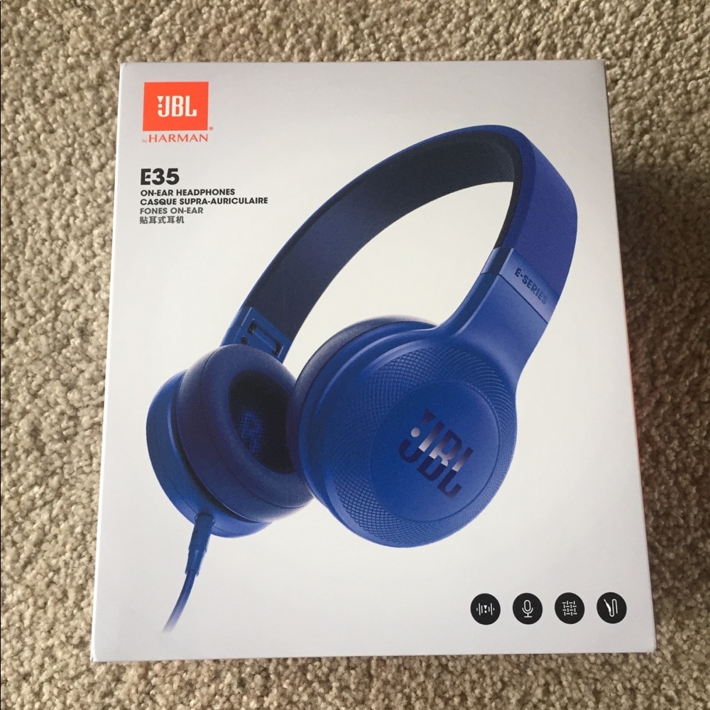 JBL E-series headphones NIB E35 never opened - Picture 1 of 5